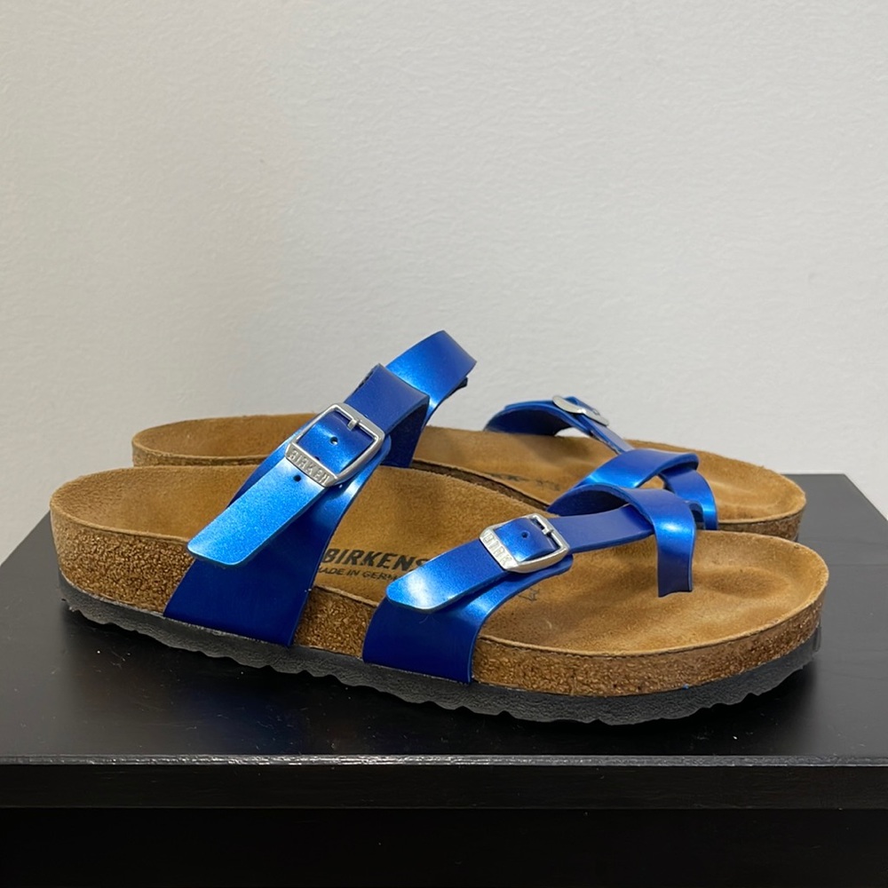 Blue Birkenstock Mayari
